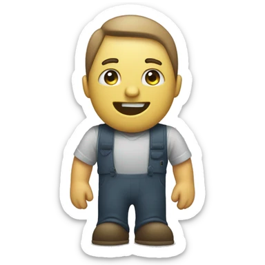 First friendly reminder to pay your invoice sticker