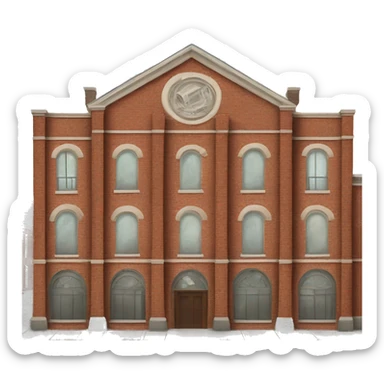 Museum of old cotton factory sticker