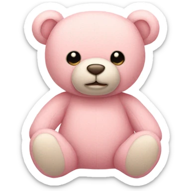 Pink Teddy sticker