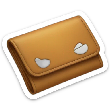 Wallet whitout money sticker