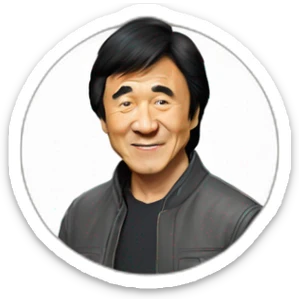 Jackie Chan sticker