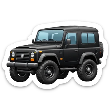 carro 4x4 sticker