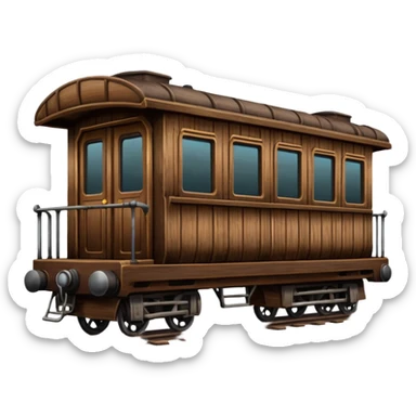 train car sticker