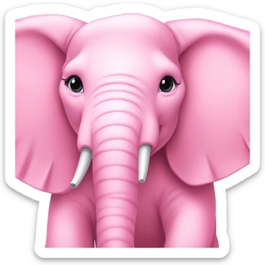 preppy pink drunk elephant Sephora girl pretty sticker