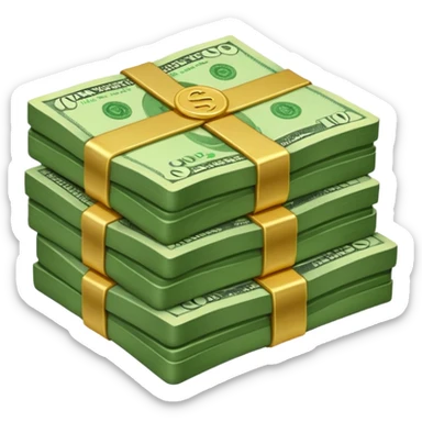 Dinero fácil de dibujar billetes super facil sticker