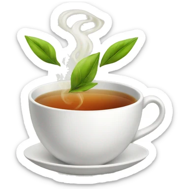 Tea sticker