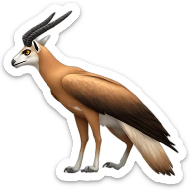 Eagle Gazelle sticker