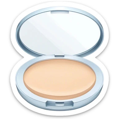 enzyme face powder sticker