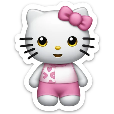 Hello kitty  sticker