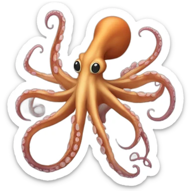 Gazelle Octopus sticker