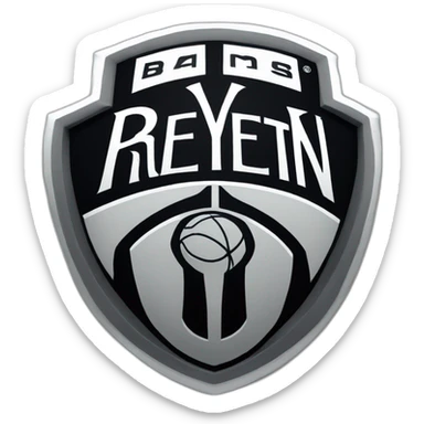 Brooklyn Nets logo sticker