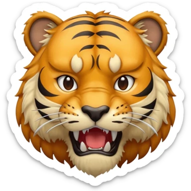 a Saber-toothed tiger sticker