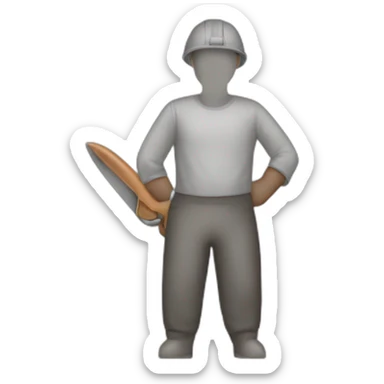 A cutter For poop sticker