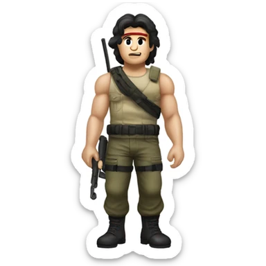 Go back to the previous Rambo and a title yle with the title ramJO sticker