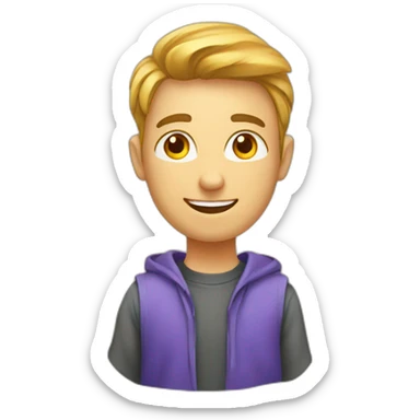 A student of e learning  sticker