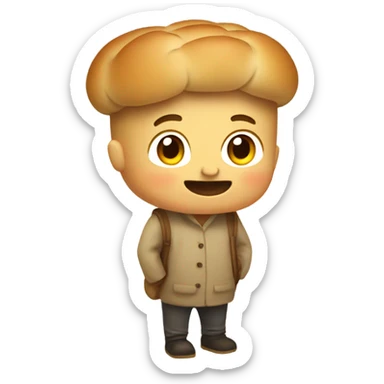 bread person sticker