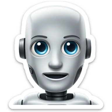 AI Robot sticker