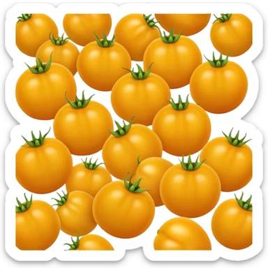 yellow tomatoes sticker
