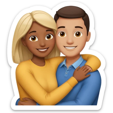 Cute Couple Love sticker