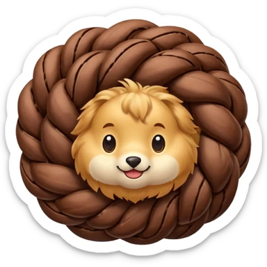 cozonac cu cacao sticker