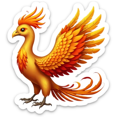 Baby phoenix - rising from ashes




golden phoenix - long tail feathers



 sticker