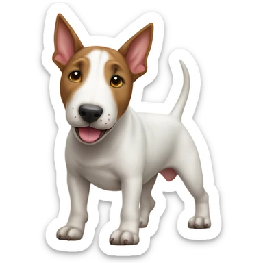 bull terrier sticker