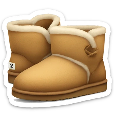 UGG slippers  sticker