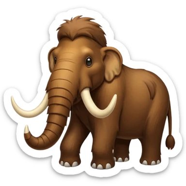 mammoth sticker