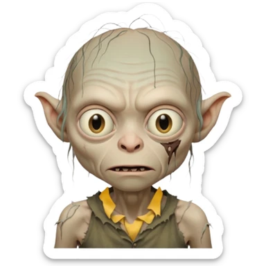 Gollum sticker