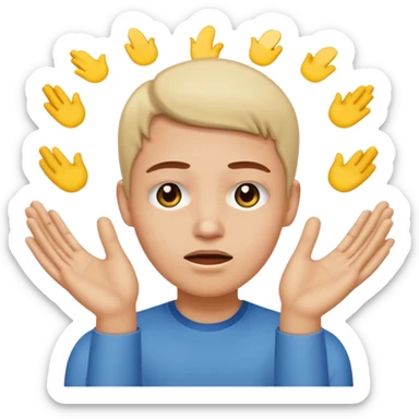 I want the 💁🏻‍♀️ but with the 🥺 for the face sticker