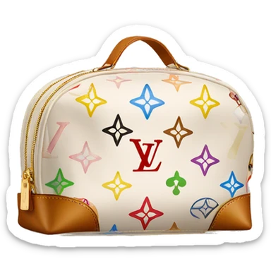 Louis Vuitton cosmetic bag  sticker