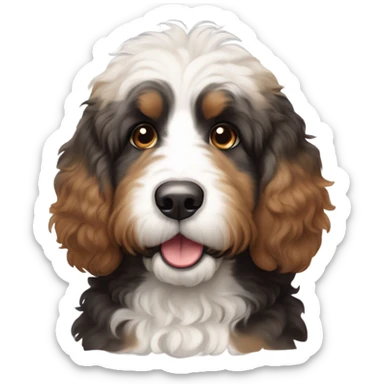 Bernedoodle sticker