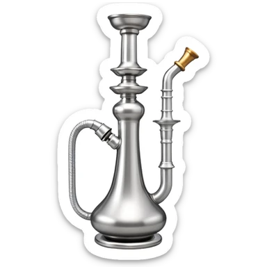 stainless steel hookah  sticker