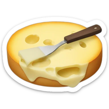 raclette cheese sticker