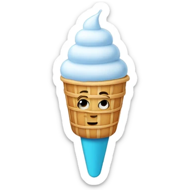 basket robins ice cream  sticker