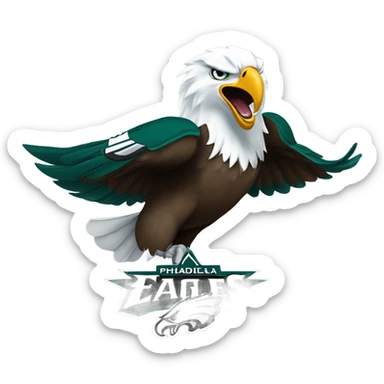NFL Eagles sticker