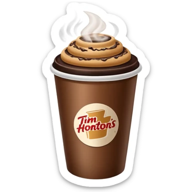 Tim Hortons Coffee sticker