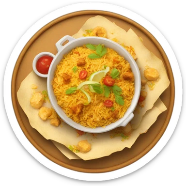 Kabsa drawing sticker