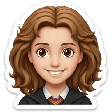 Hermione Granger from Harry Potter sticker