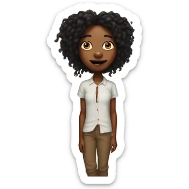 SZA as an ant sticker
