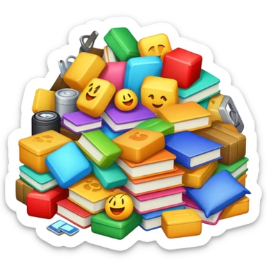 There are any stuff sticker