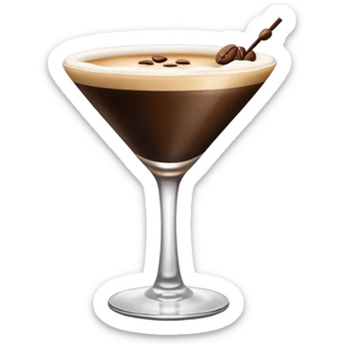 espresso martini sticker