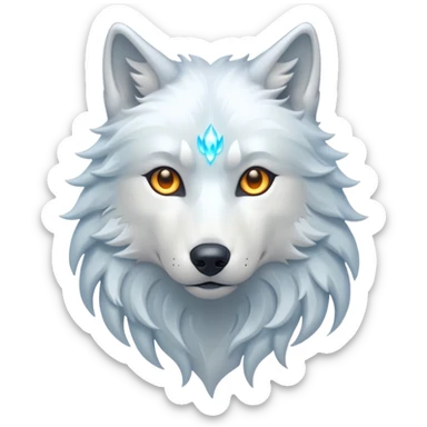 Spirit of a wolf sticker