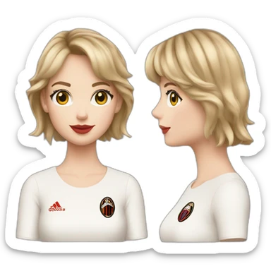 Taylor-Swift-Inter-Milan sticker