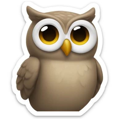 ovo owl sticker