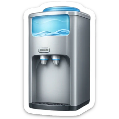 Water cooler no person sticker