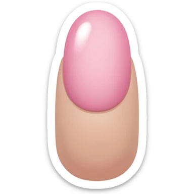 Light pink nails  sticker