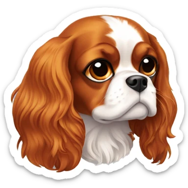 6. Cavalier King Charles Spaniel sticker