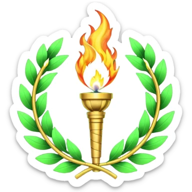 
Laurel Wreaths
Torch Relays
Stadium Flags sticker