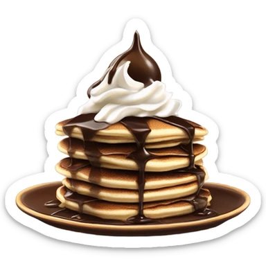 chocolate panike sticker